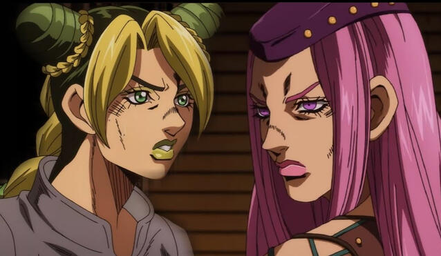 Jolyne and Anasui (JJBA)