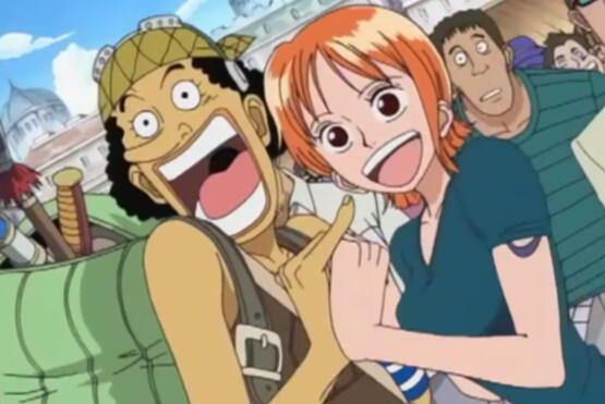 Usopp and Nami (One Piece)