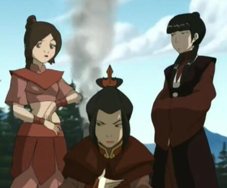 Ty Lee, Azula and Mai (ATLA)