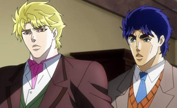 Dio and Jonathan (JJBA)