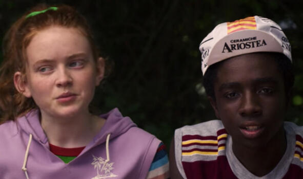Max and Lucas (Stranger Things)