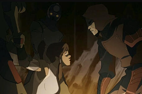 Korra and Amon (TLOK)